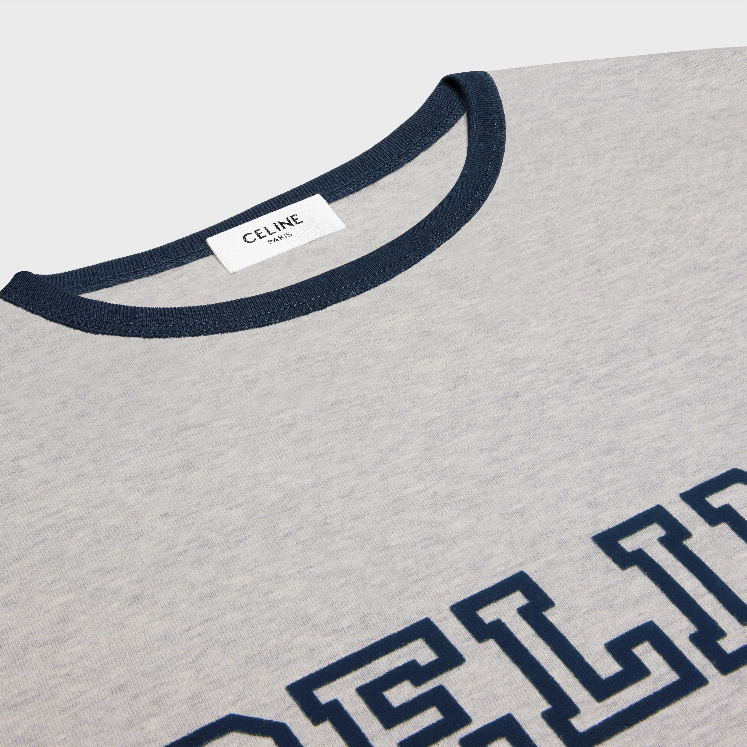 celine regular t-shirt in cotton jersey Product Image
