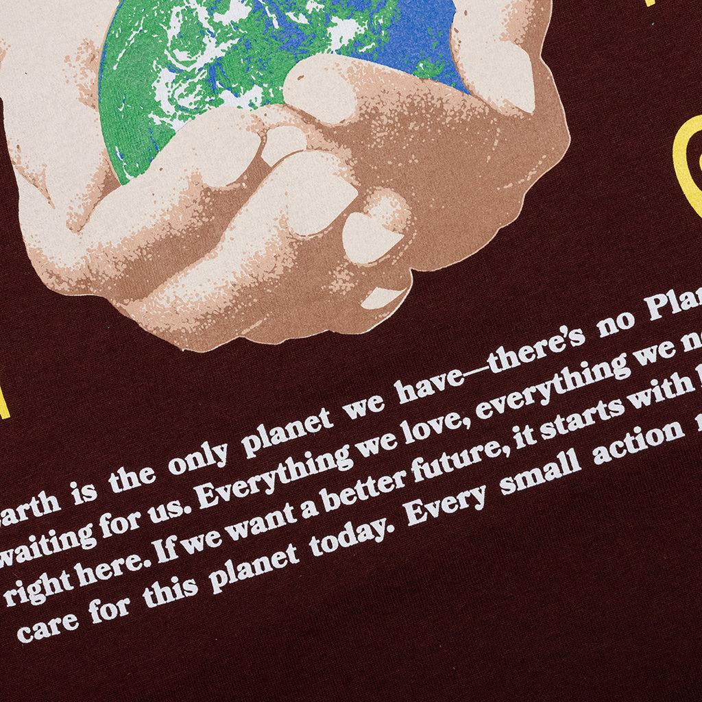 There Is No Planet B Tee - Bitter Chocolate Male Product Image