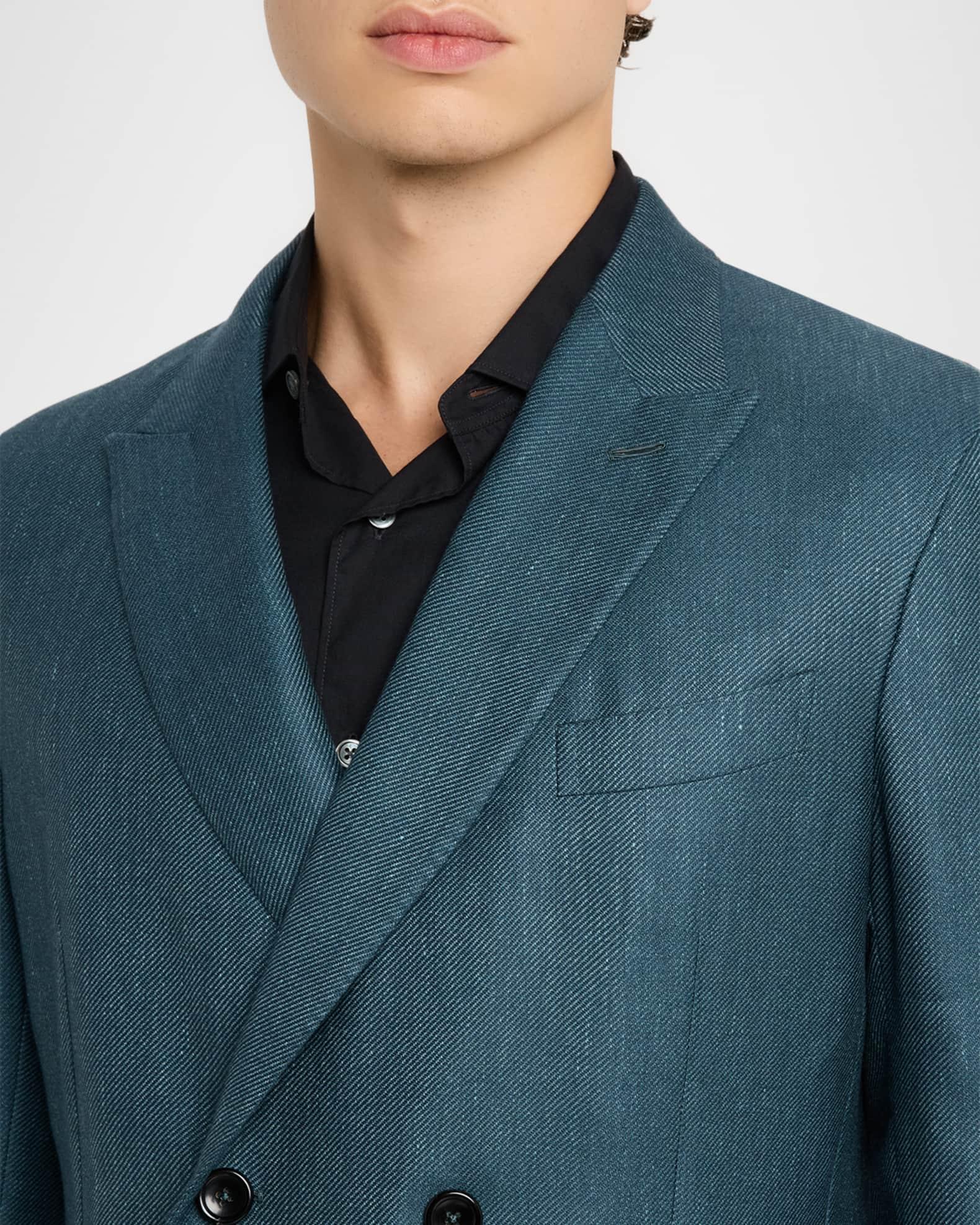Men's Solid Cashmere-Blend Couture Jacket Product Image