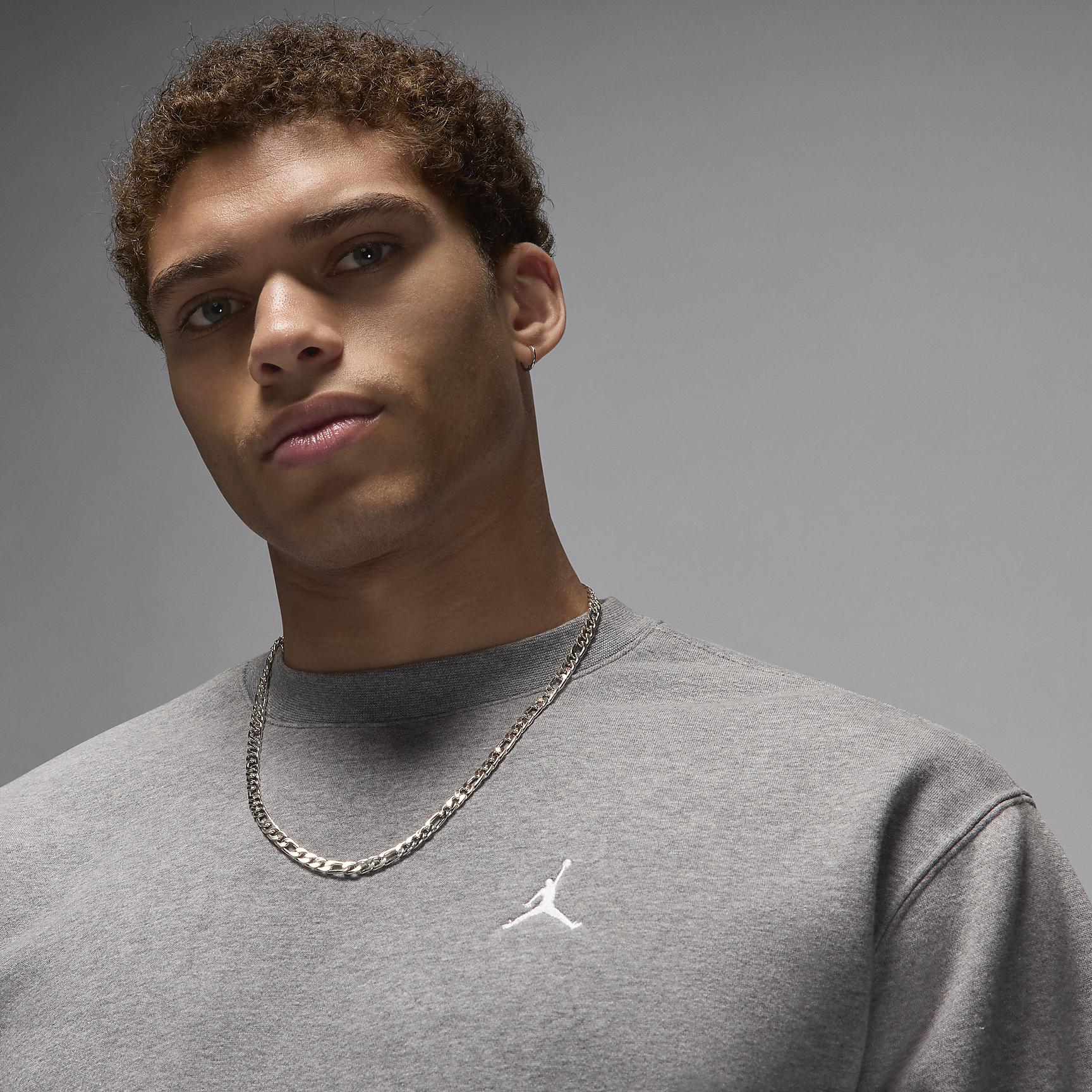 Jordan Brooklyn Fleece Men's Crew-Neck Sweatshirt Product Image