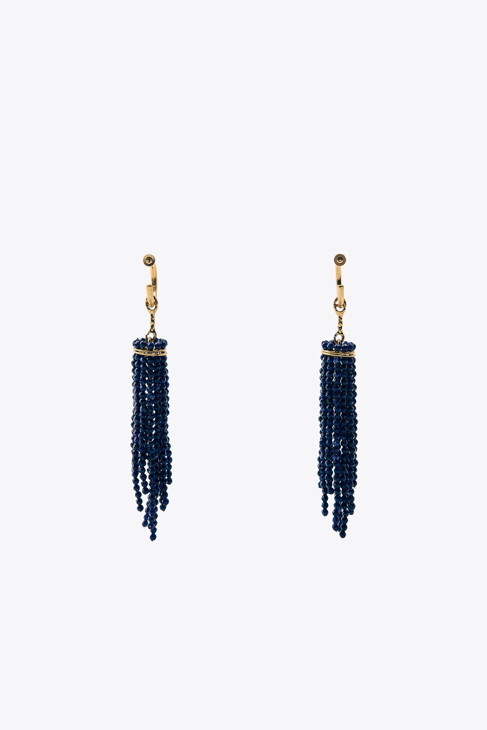 BEADED CASCADE EARRINGS Product Image