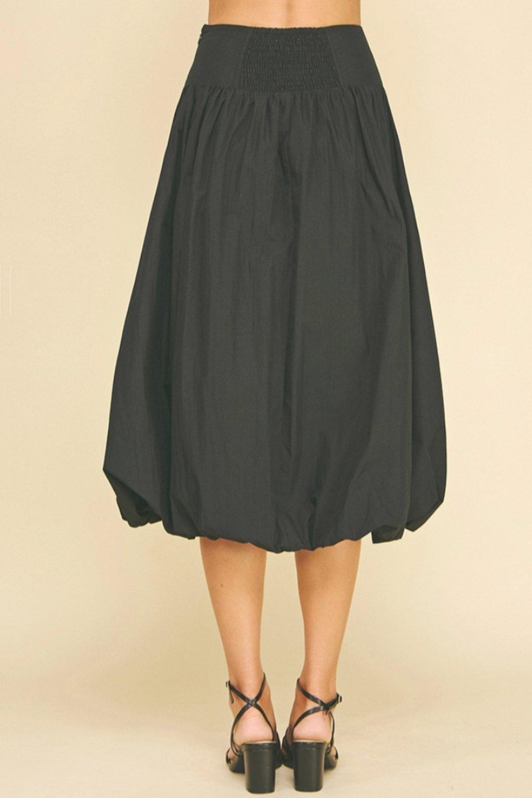 Roxy Bubble Midi Skirt Product Image