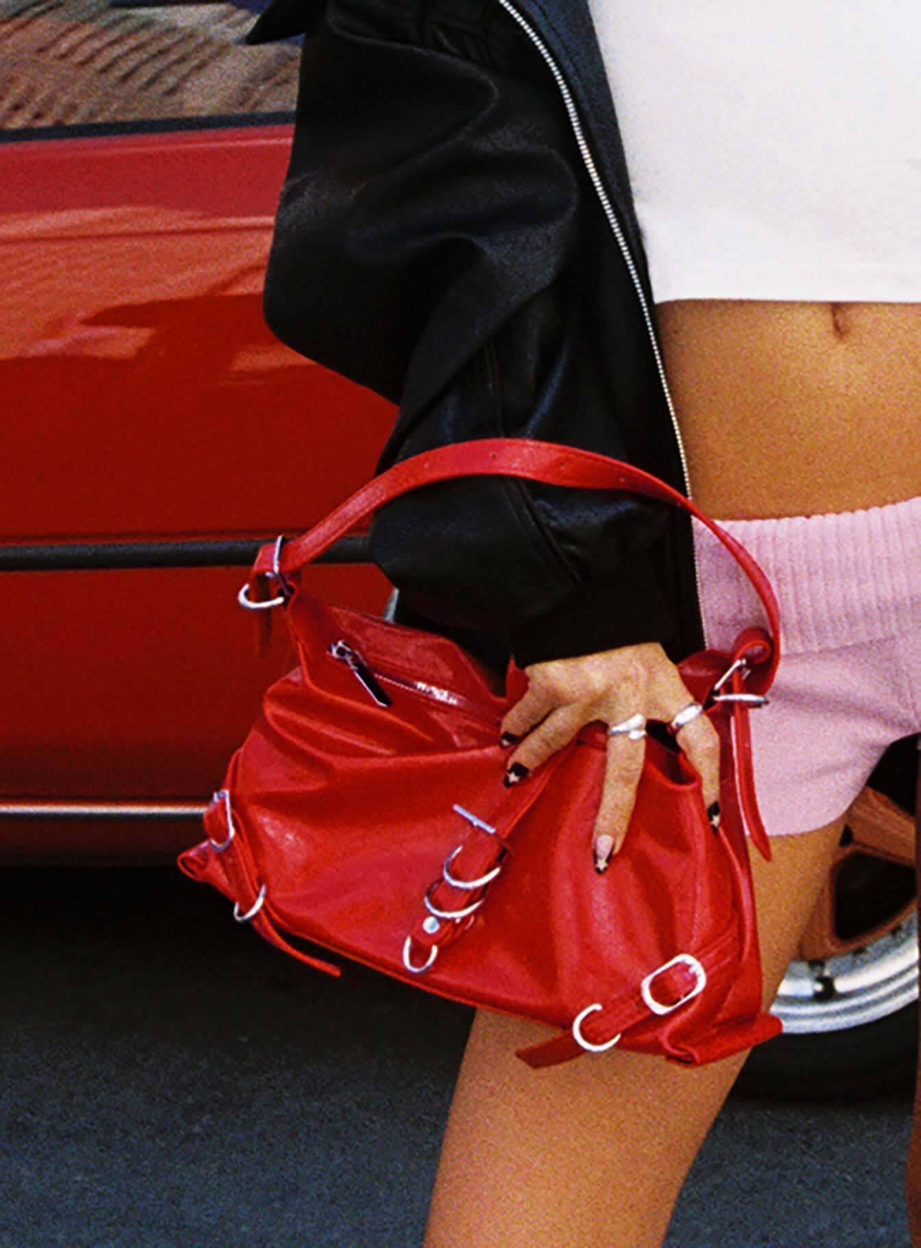 Anatolius Shoulder Bag Red Product Image