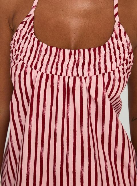 Your Everything Top Pink Stripe Product Image