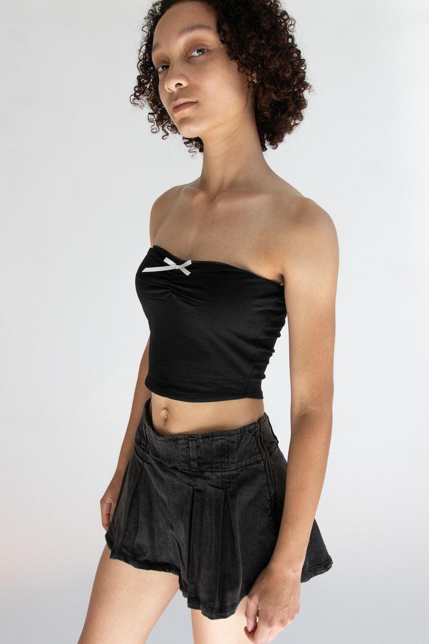 Bow Cinch Tube Top Product Image