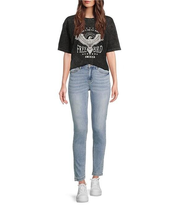 Zutter Short Sleeve Free Bird Western Tee Shirt Product Image