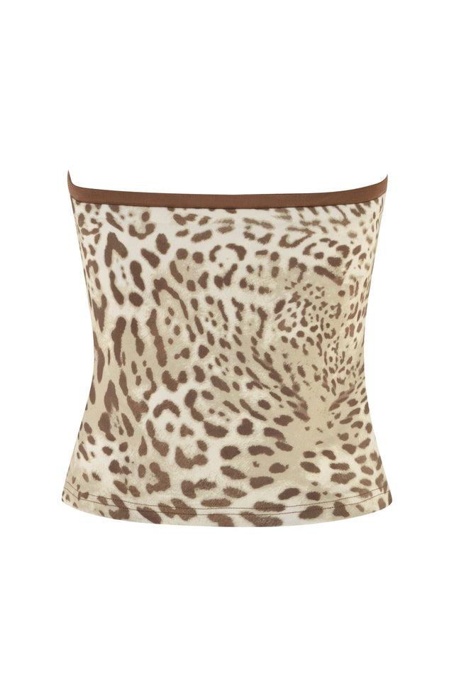 MICHELLE SKORT - NEUTRAL : LEOPARD LIMBO Product Image