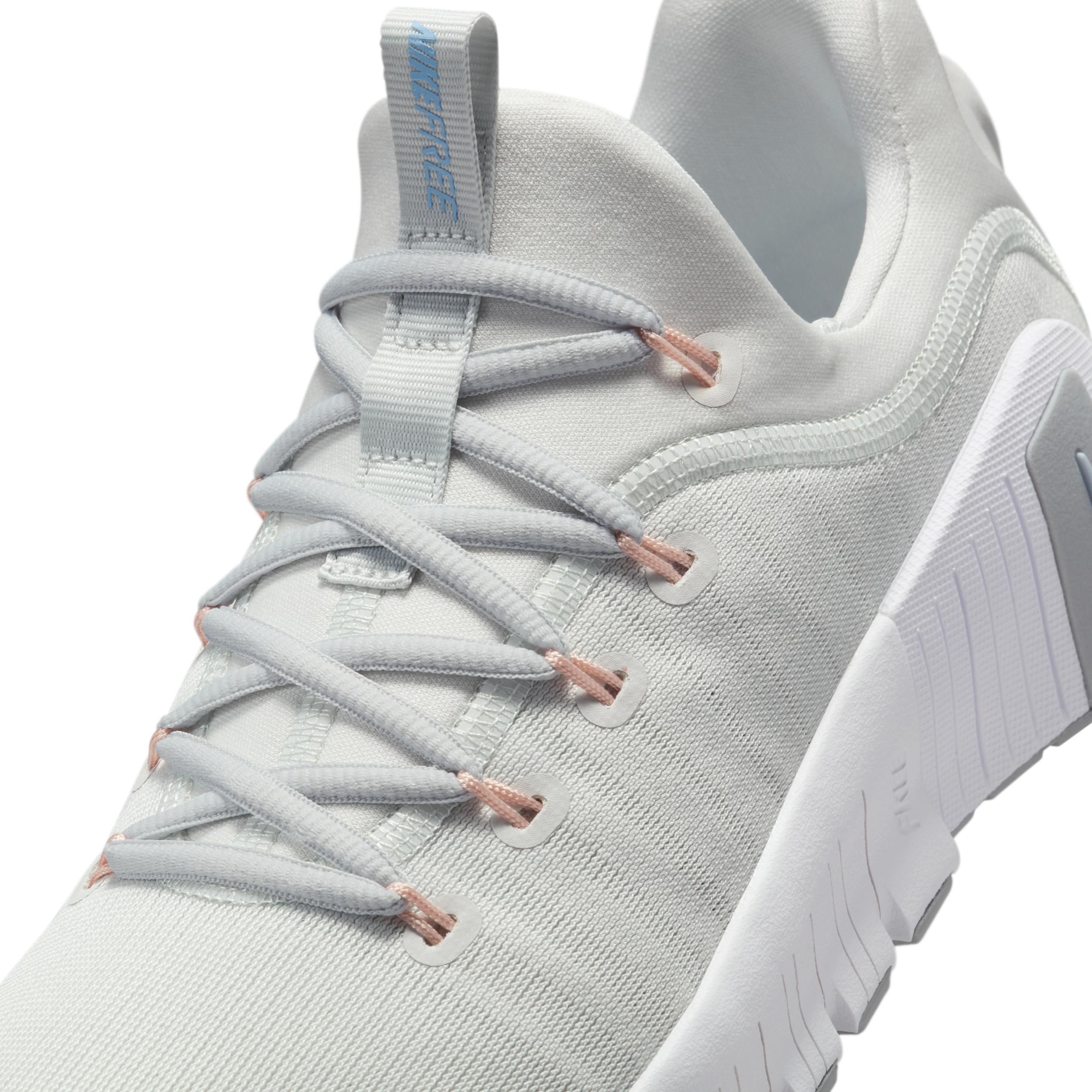 Nike Womens Free Metcon 6 Training Shoes in Photon Dust/Light Smoke Grey/Summit White Product Image