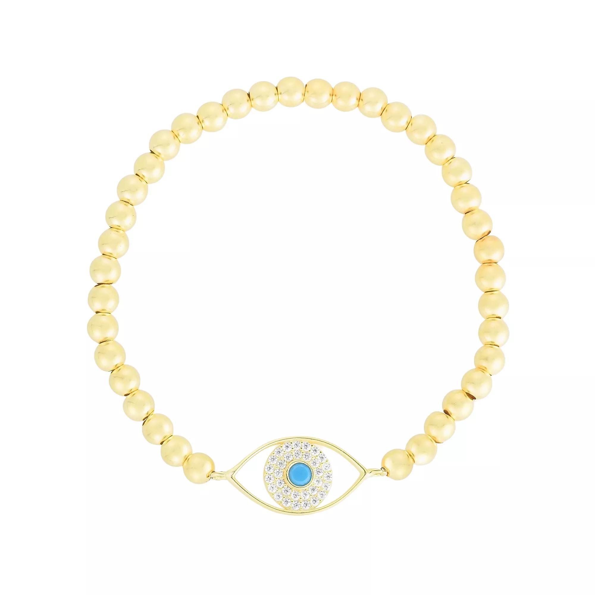 Alberto Amati 14K Yellow Gold Polished Bead Bracelet Product Image