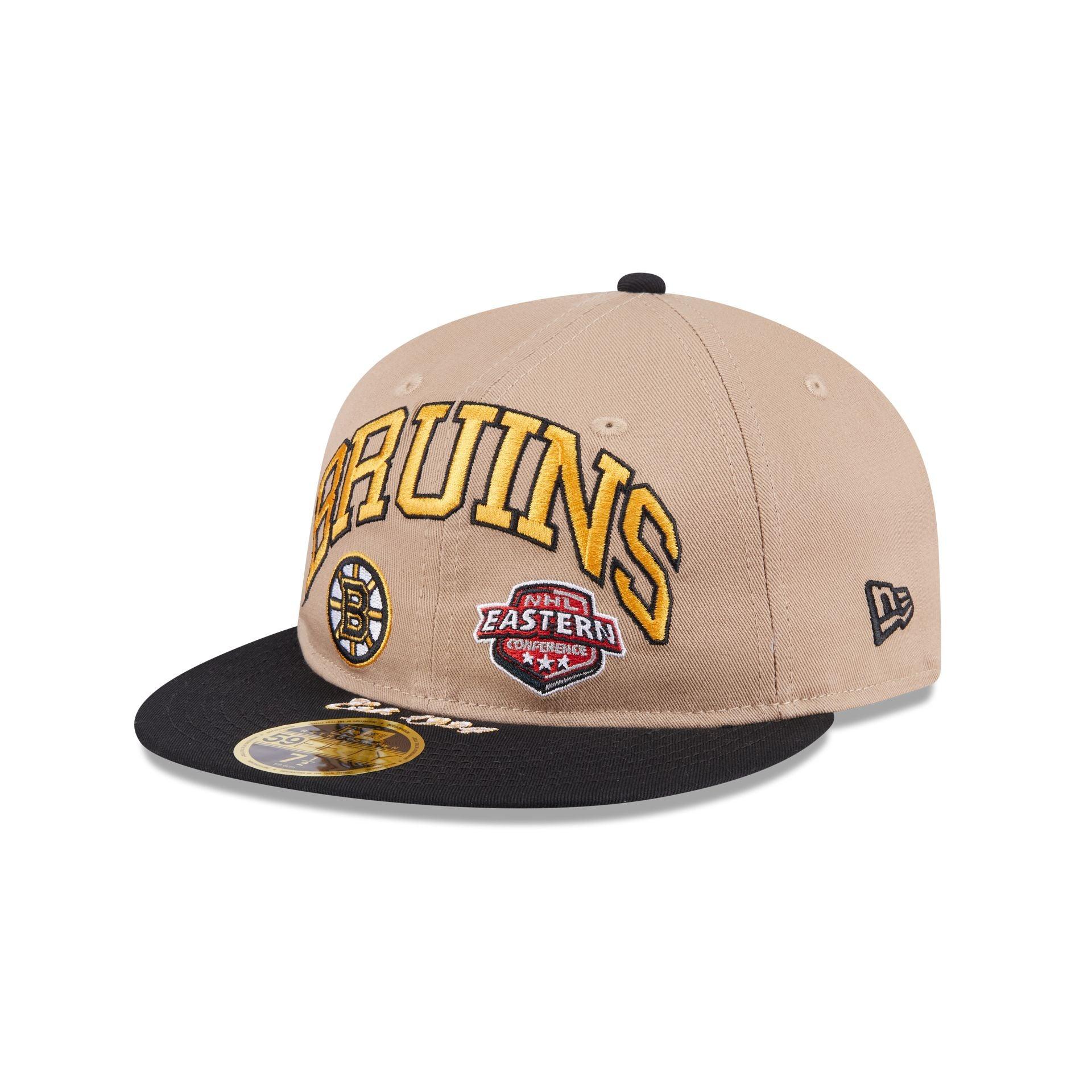 Boston Bruins Camel Retro Crown 59FIFTY Fitted Hat Male Product Image
