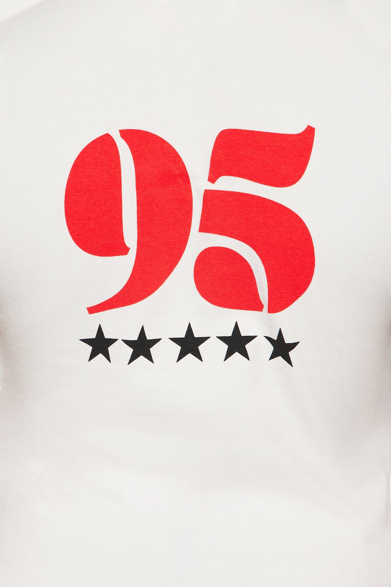 Vintage Germany Retro Ringer Tee - White Product Image