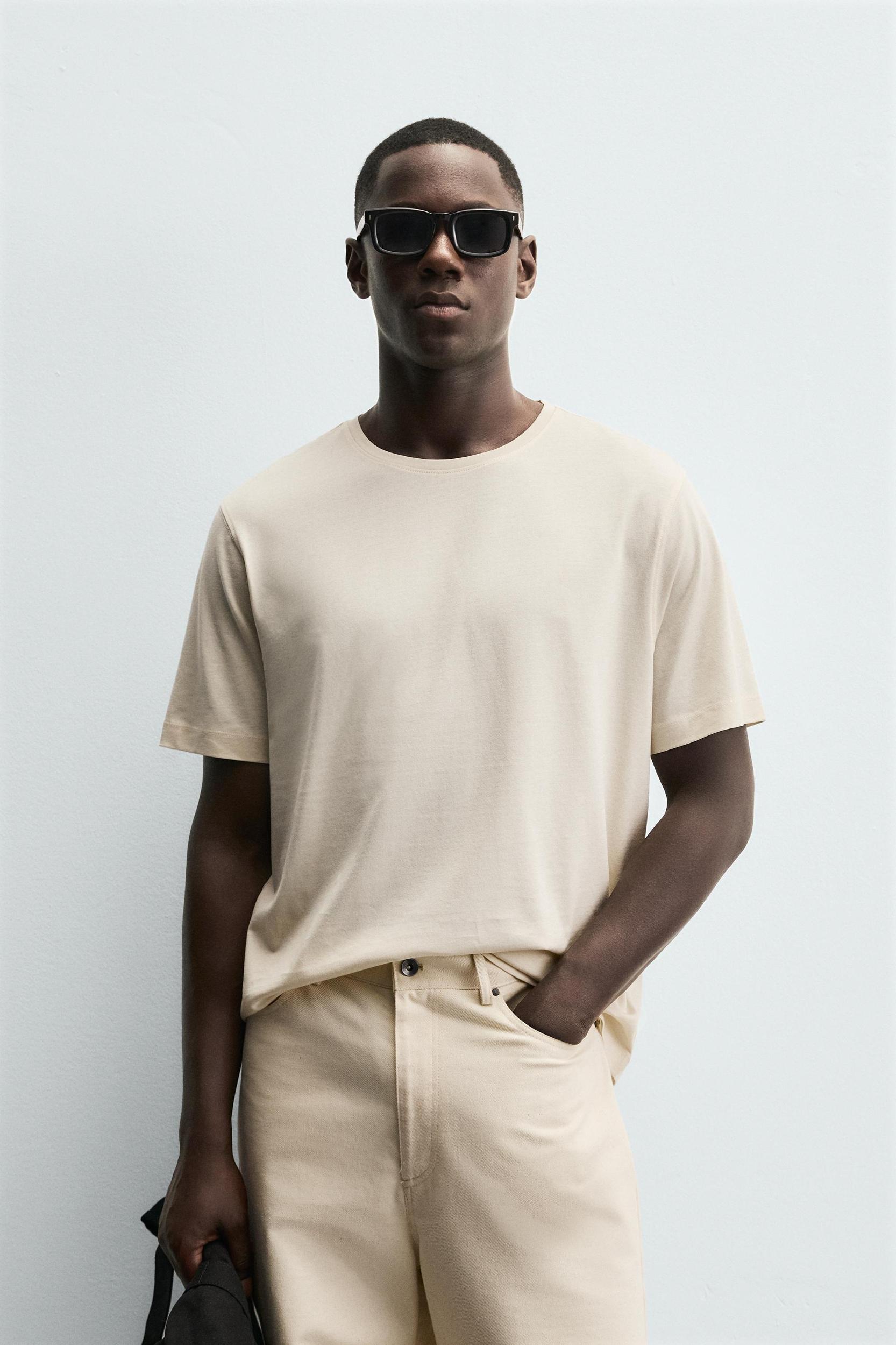 MERCERIZED FINISH T-SHIRT Product Image