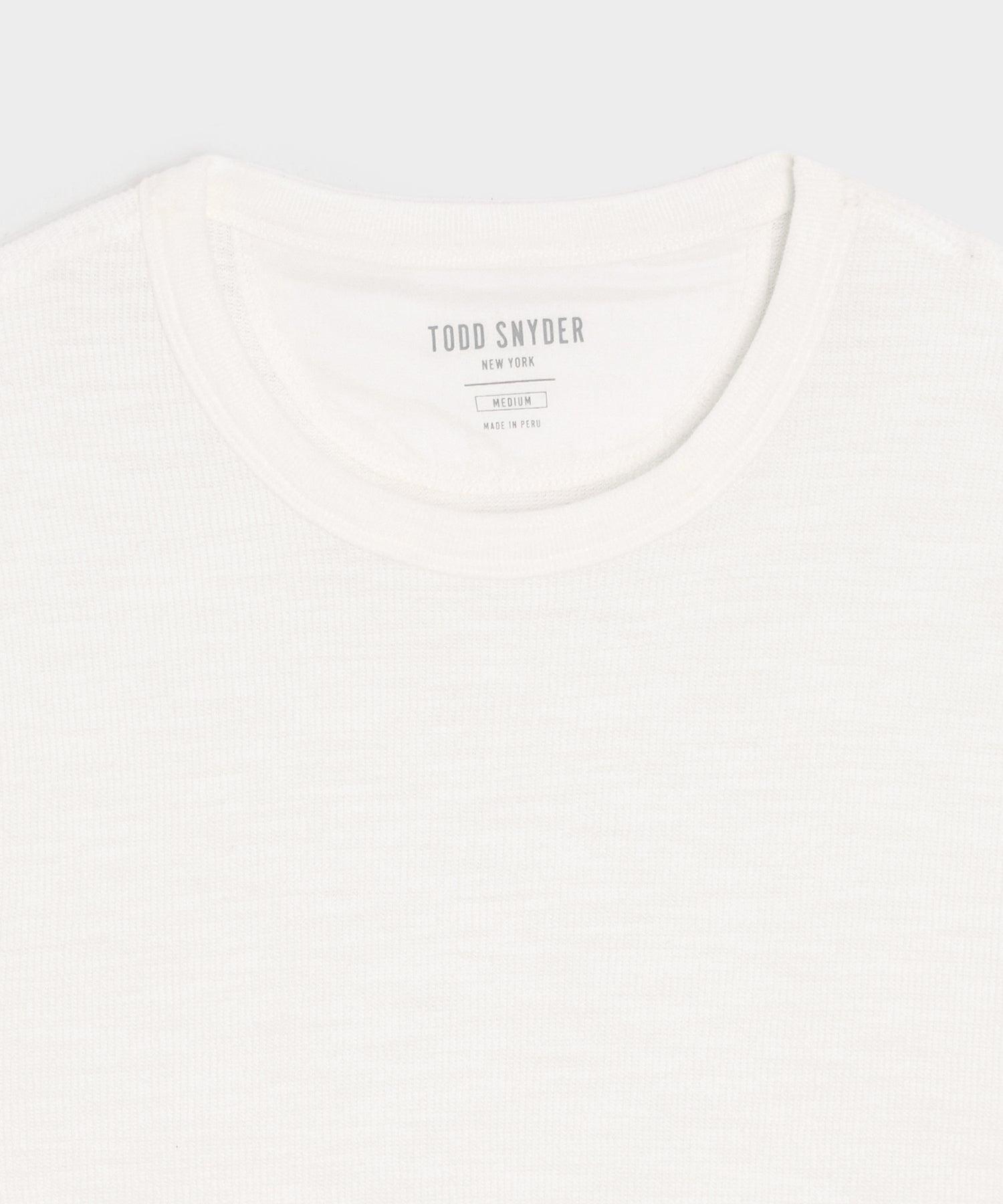 Lightweight Mini Waffle Tee Product Image