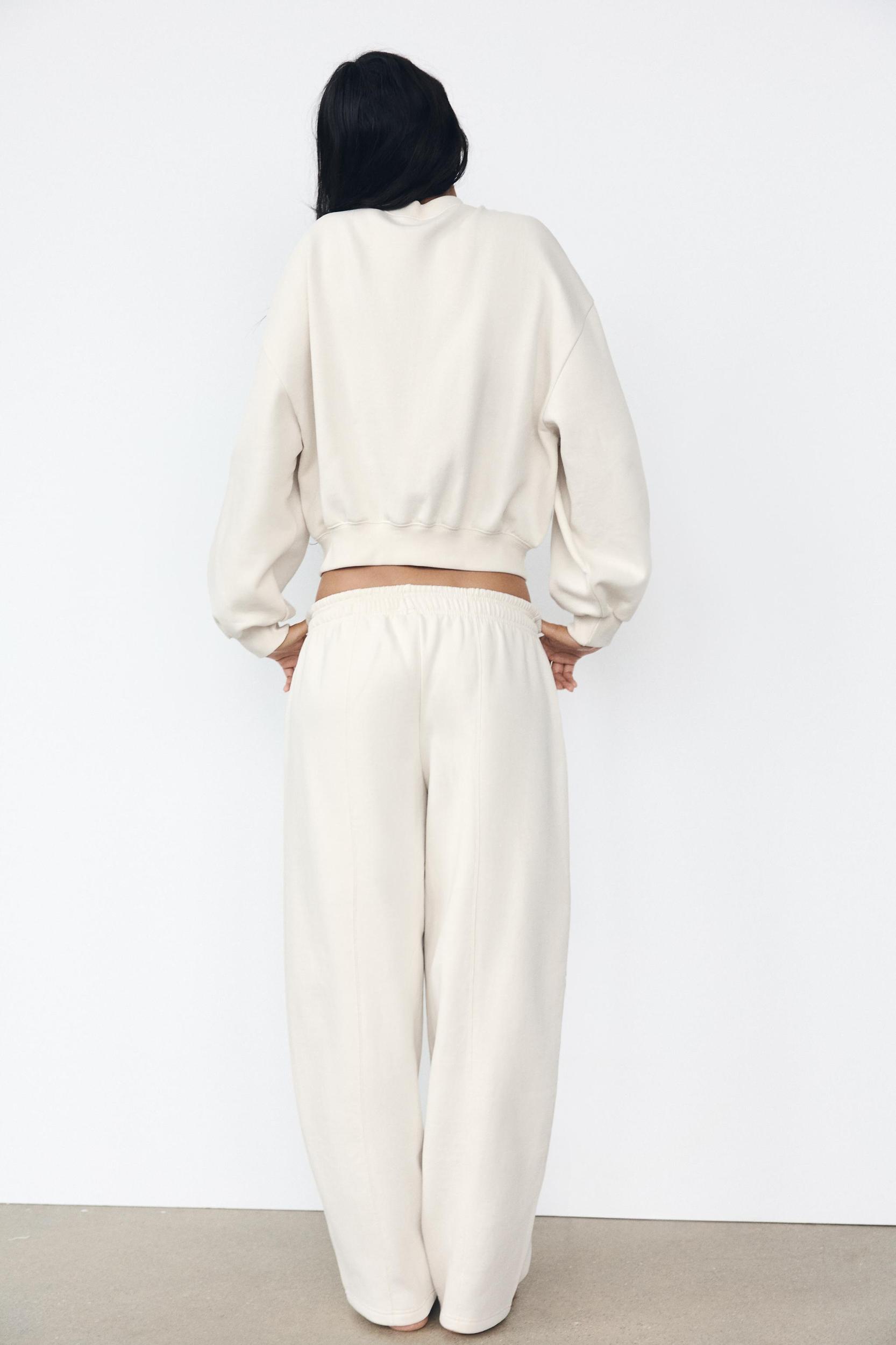 TAPERED PLUSH PANTS Product Image