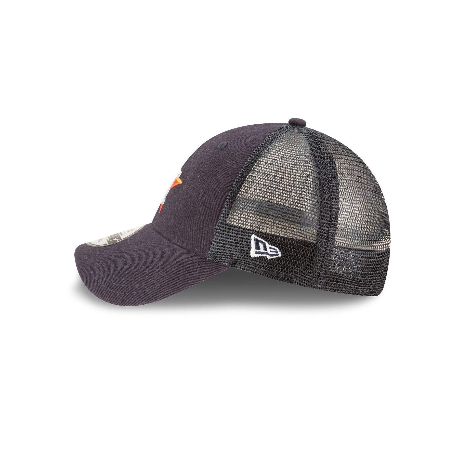 Tampa Bay Rays Navy Purple 9FORTY A-Frame Trucker Hat Male Product Image
