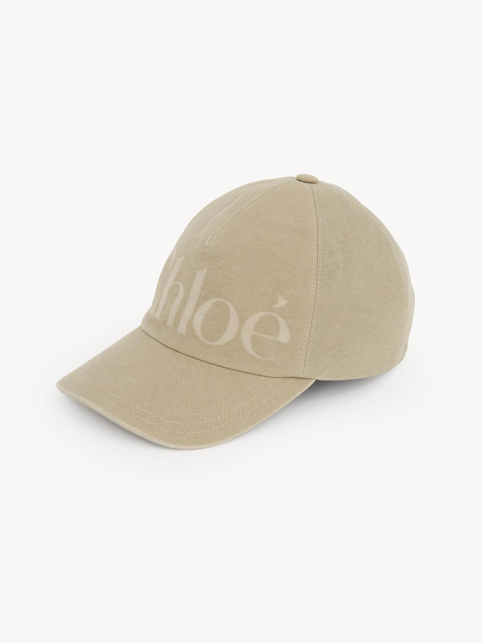 The Chloé Essentials cap in washed cotton Product Image