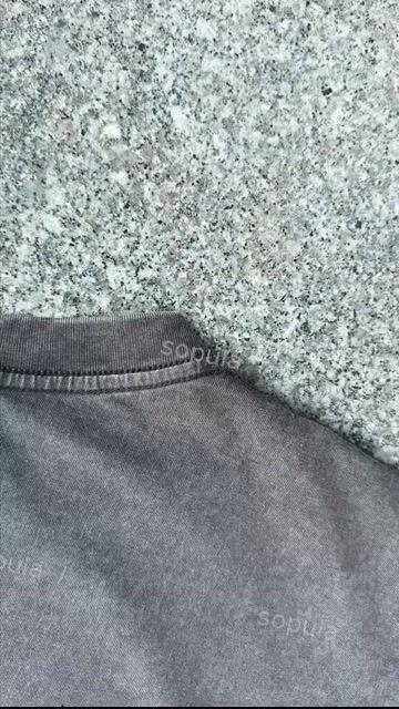 Vintage I Am Allergic To People Graphic Print Acid Wash T-shirt Product Image