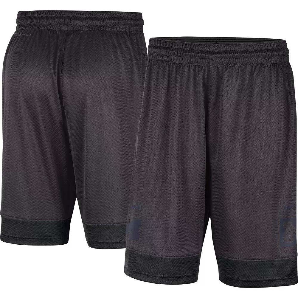 Men's Nike Charcoal Michigan Wolverines Performance Fast Break Shorts, Size: XL Product Image