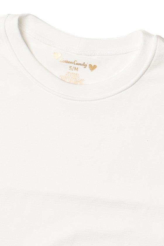 Double Layer Crop Tee Product Image