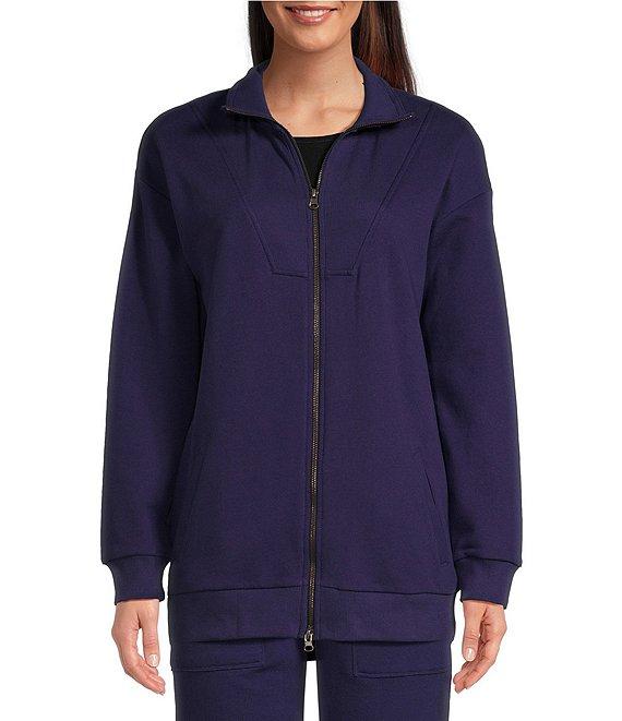 Kinesis French Terry Long Sleeve Two-Way Zip Jacket Product Image