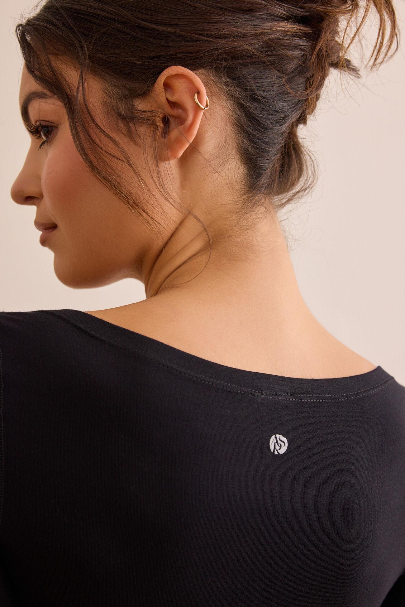 Studio Style Boat Neck Top Product Image