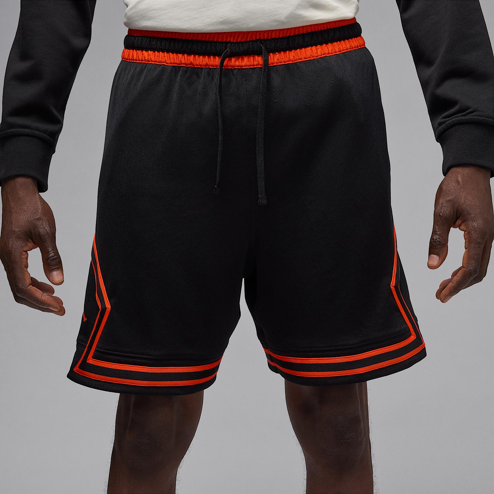 Mens Jordan Sport Dri-FIT Mesh Diamond Shorts | HF9910-011 Product Image