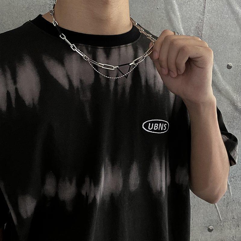 TRIANGLE CHAIN NECKLACE Product Image