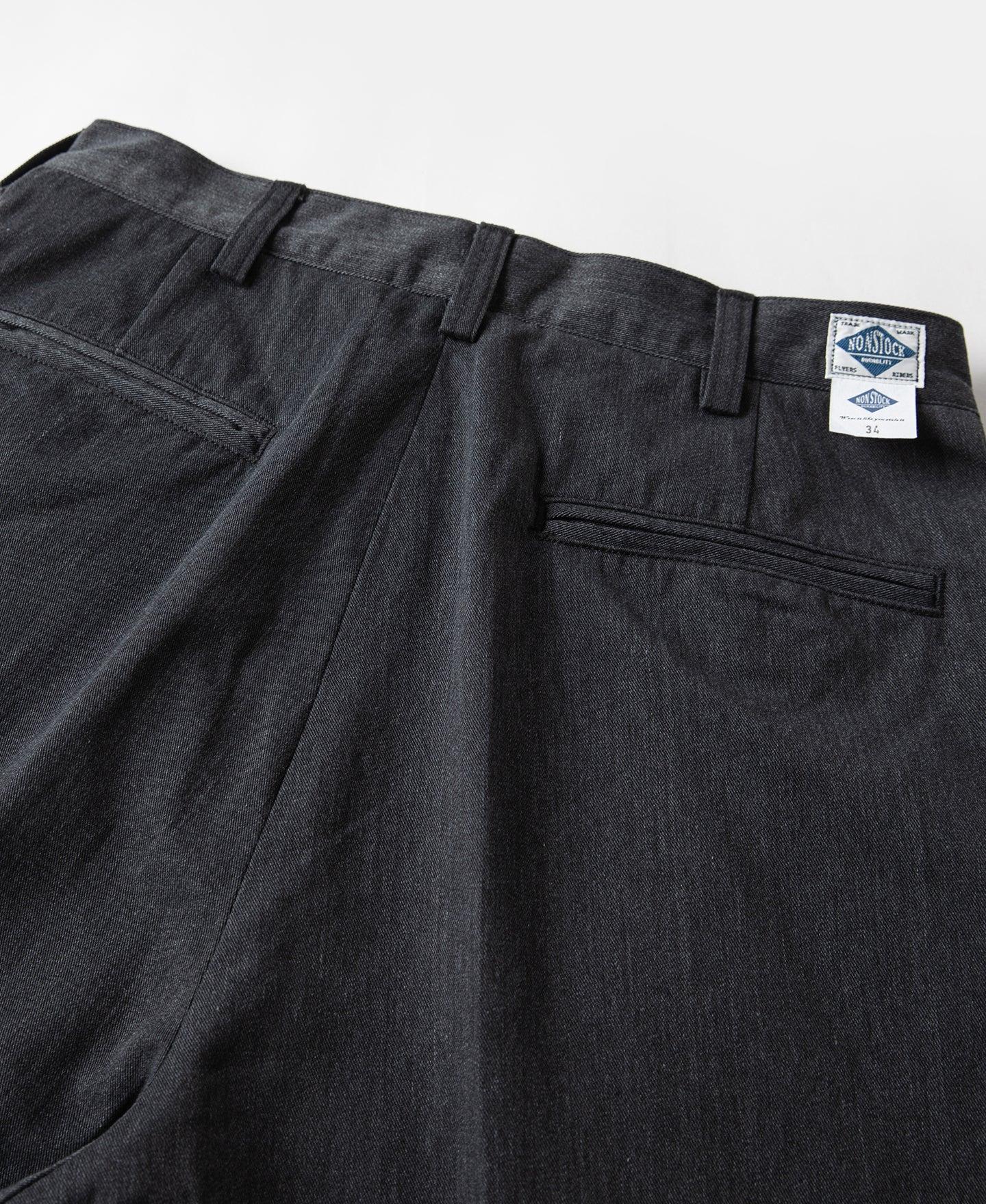 1930s IVY Style Double Pleated Chino Trousers Product Image