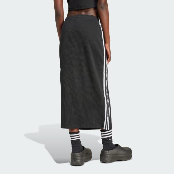 adidas Womens adidas Originals Trefoil Knitted Lifestyle Skirt - Womens Black Product Image