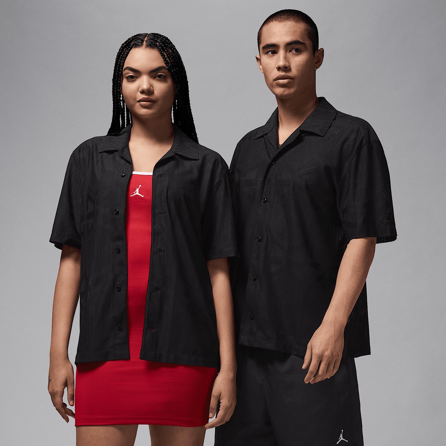 Mens Jordan Flight Short-Sleeve Knit Top | HF9363-010 Product Image