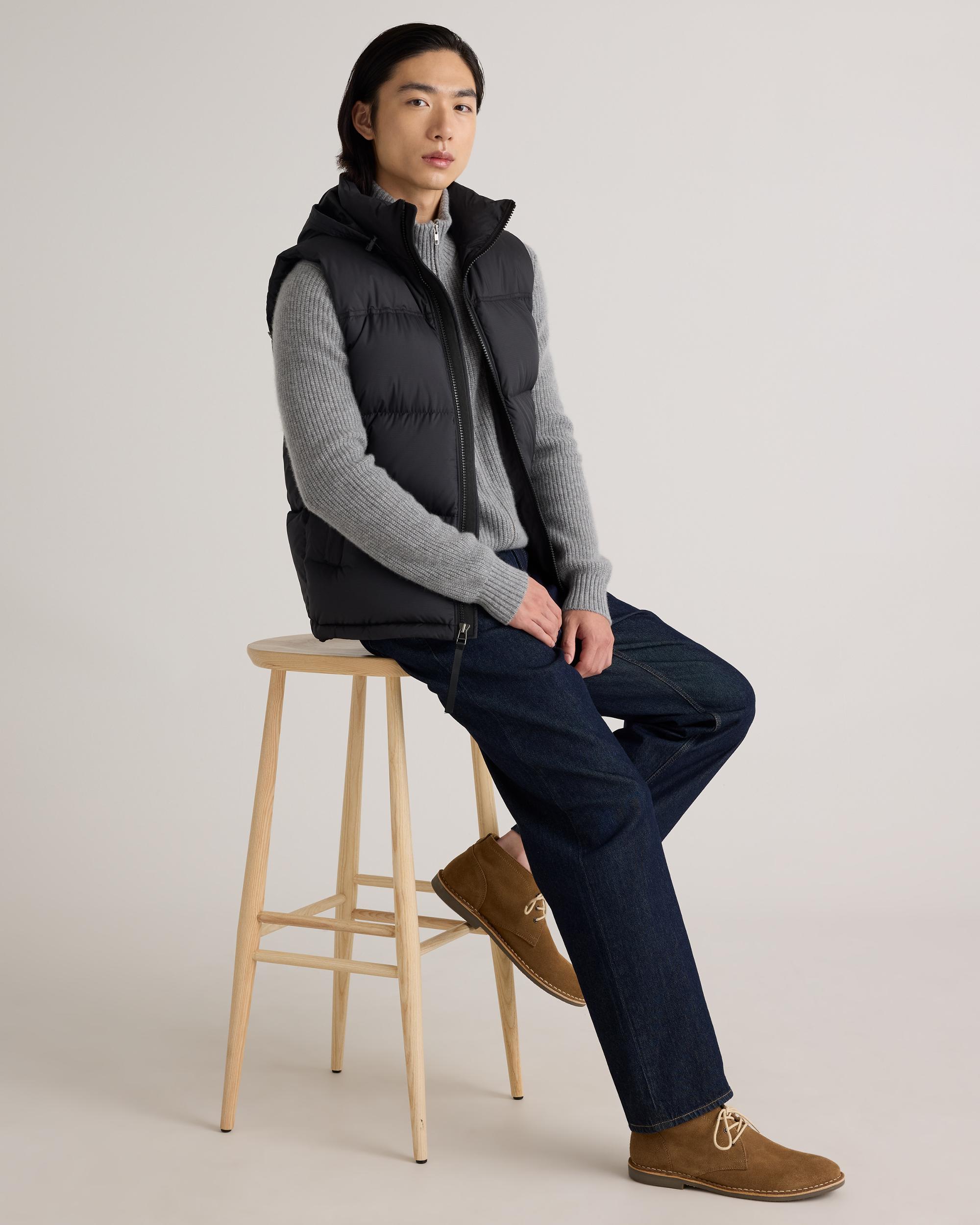 Quince | Men's Responsible Down Puffer Vest Recycled Polyester Product Image