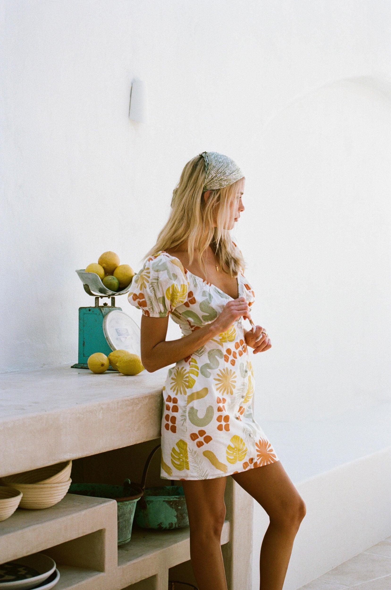 Enga Dress - Desert Leaf Product Image