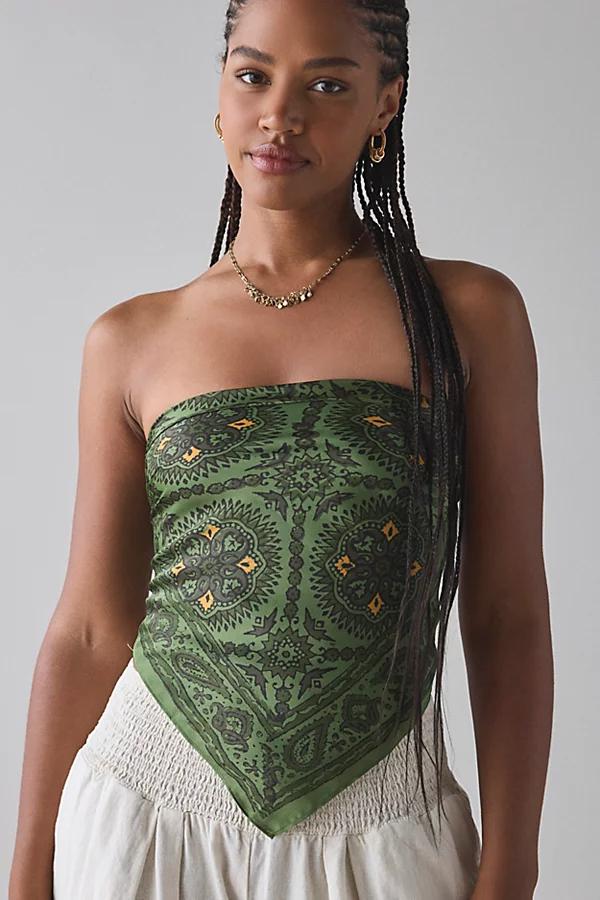 Retro Silky Bandana Womens at Urban Outfitters Product Image