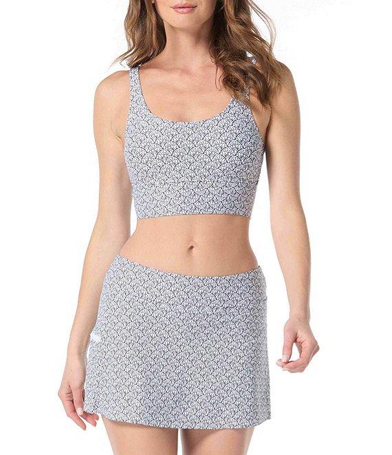 Beach House Samoan Floral Emma Wide Waist Swim Skort Product Image