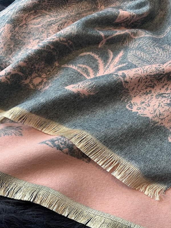 Imitation Cashmere Shawl Printed Warm Scarf Product Image