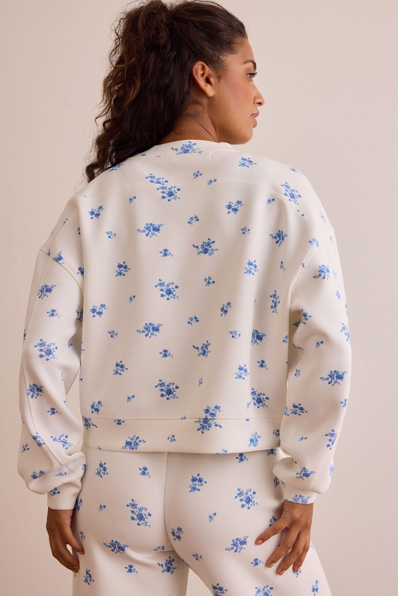 Floral Supersoft Crew Pullover Product Image