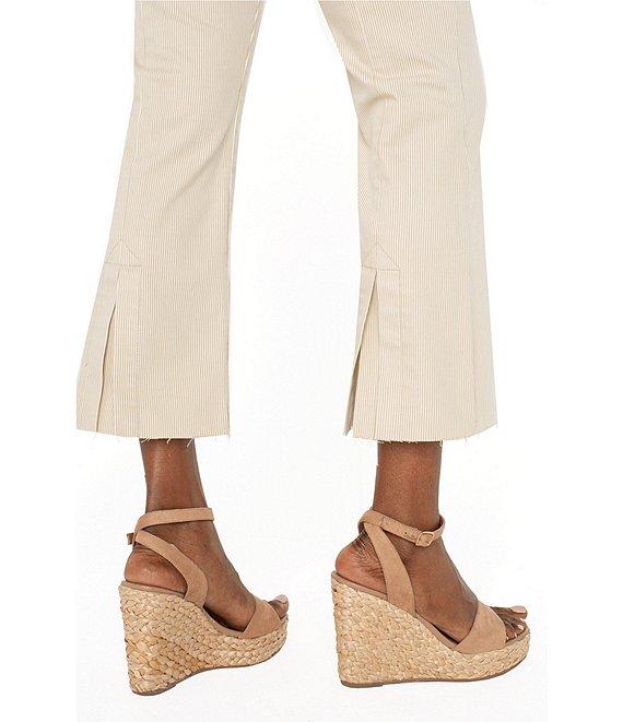 Liverpool Los Angeles Gia Glider® Stretch Twill Crop Flare Pants Product Image