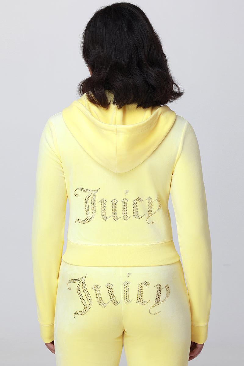 OG Big Bling Velour Hoodie Product Image
