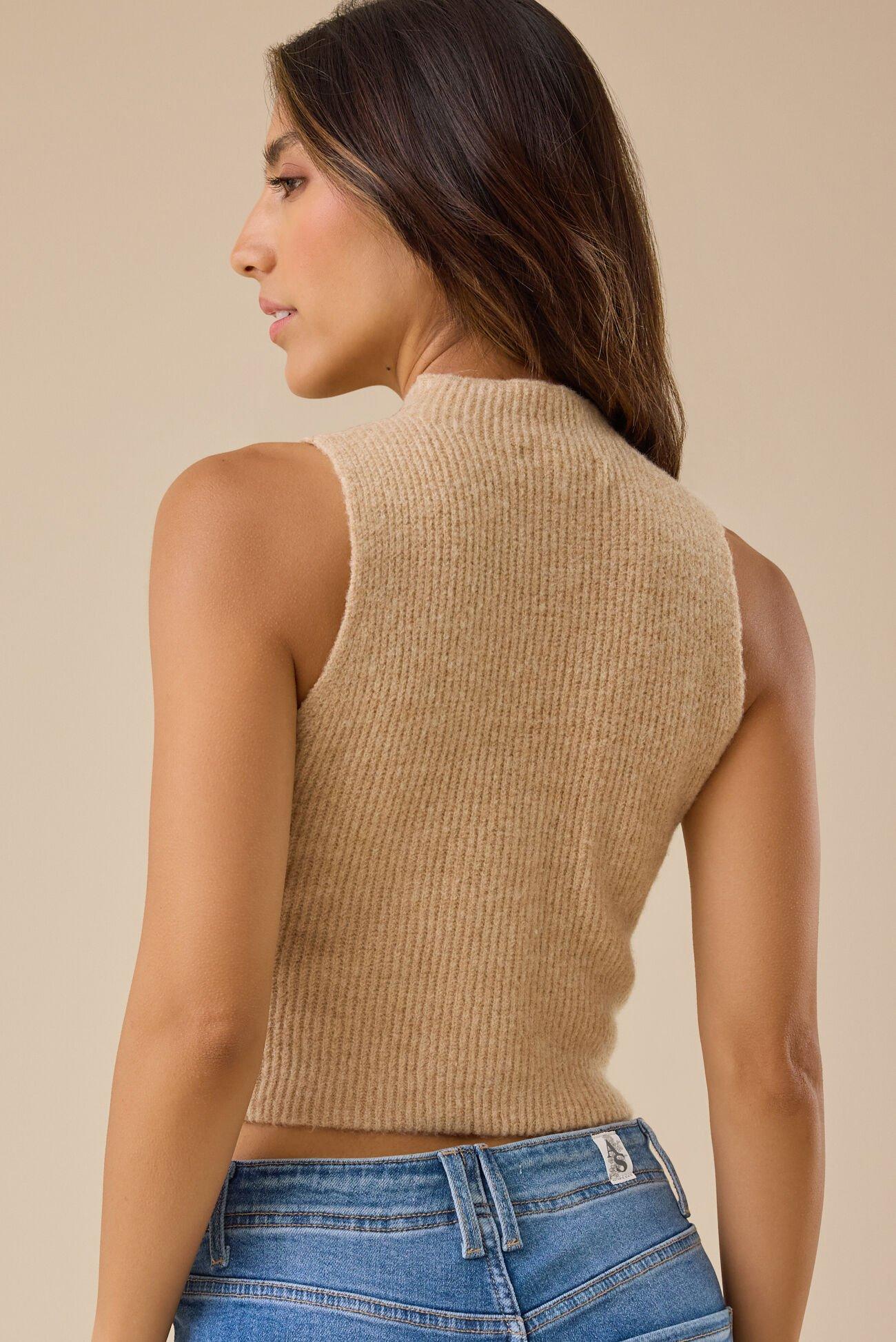 Carson Mock Neck Vest Product Image