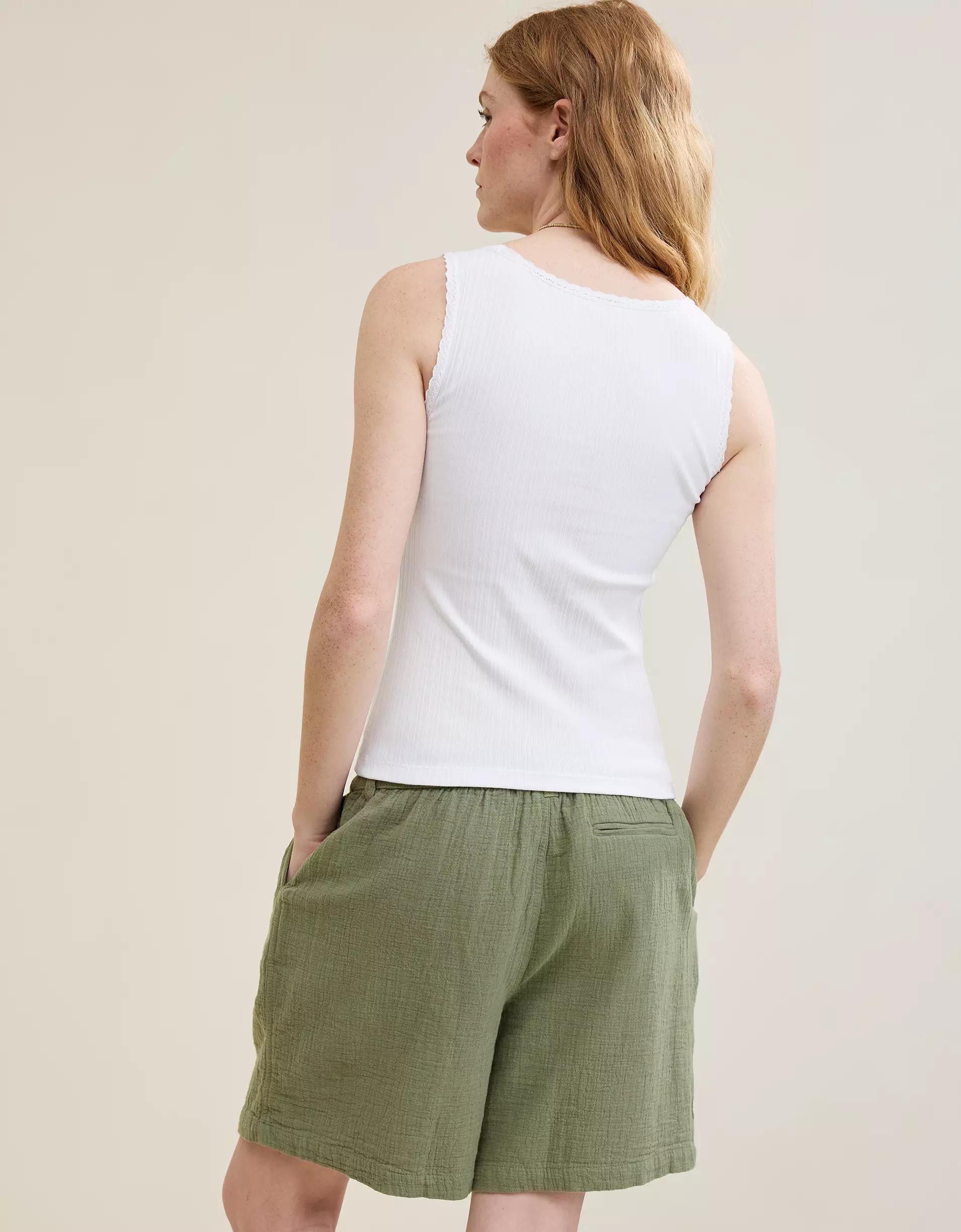 Aerie Ribbed Scoop Neck Tank Top Product Image