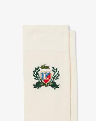 Jacquard Shield Accent Socks Product Image