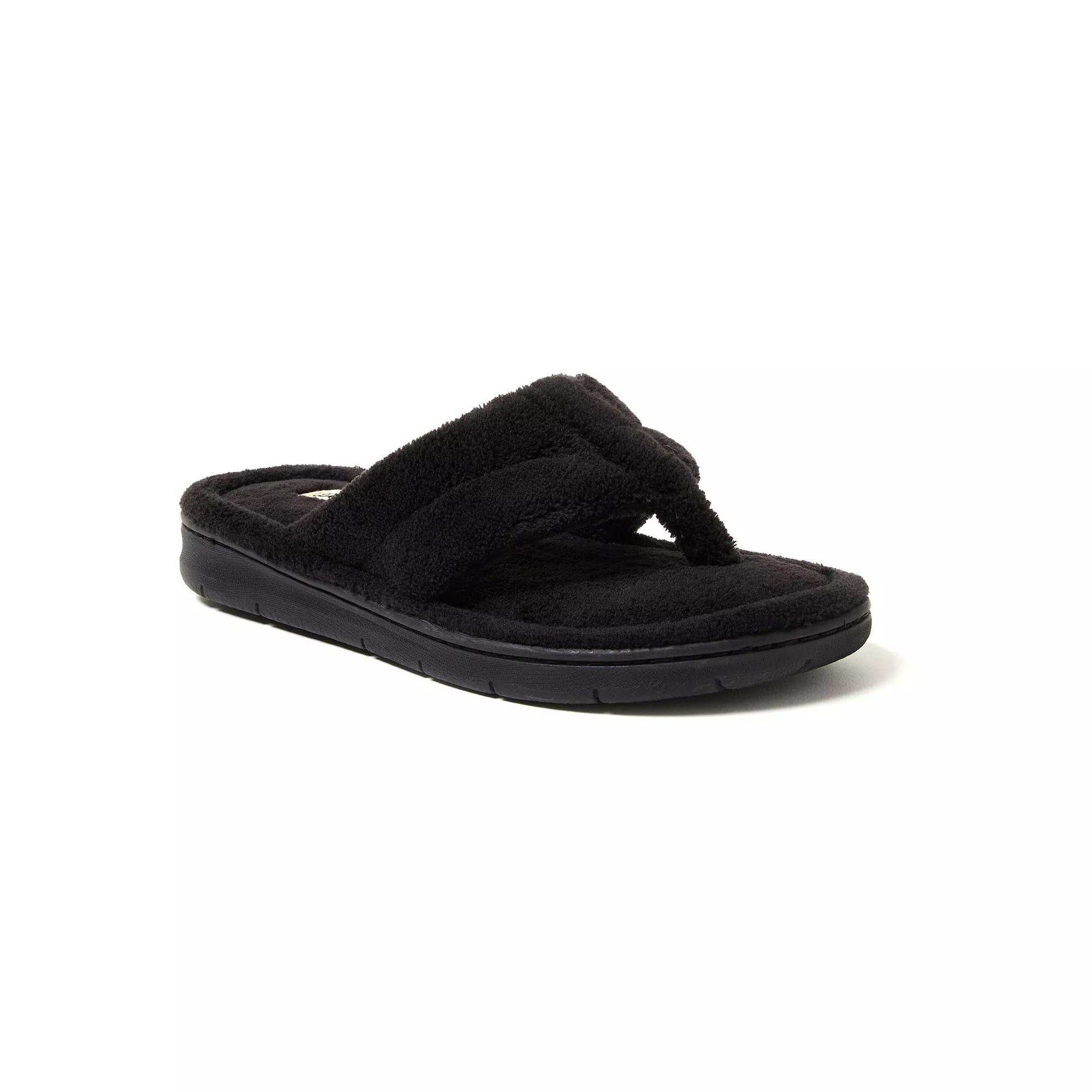 Women's Dearfoams Wrenley Terry Thong Slippers,  Product Image