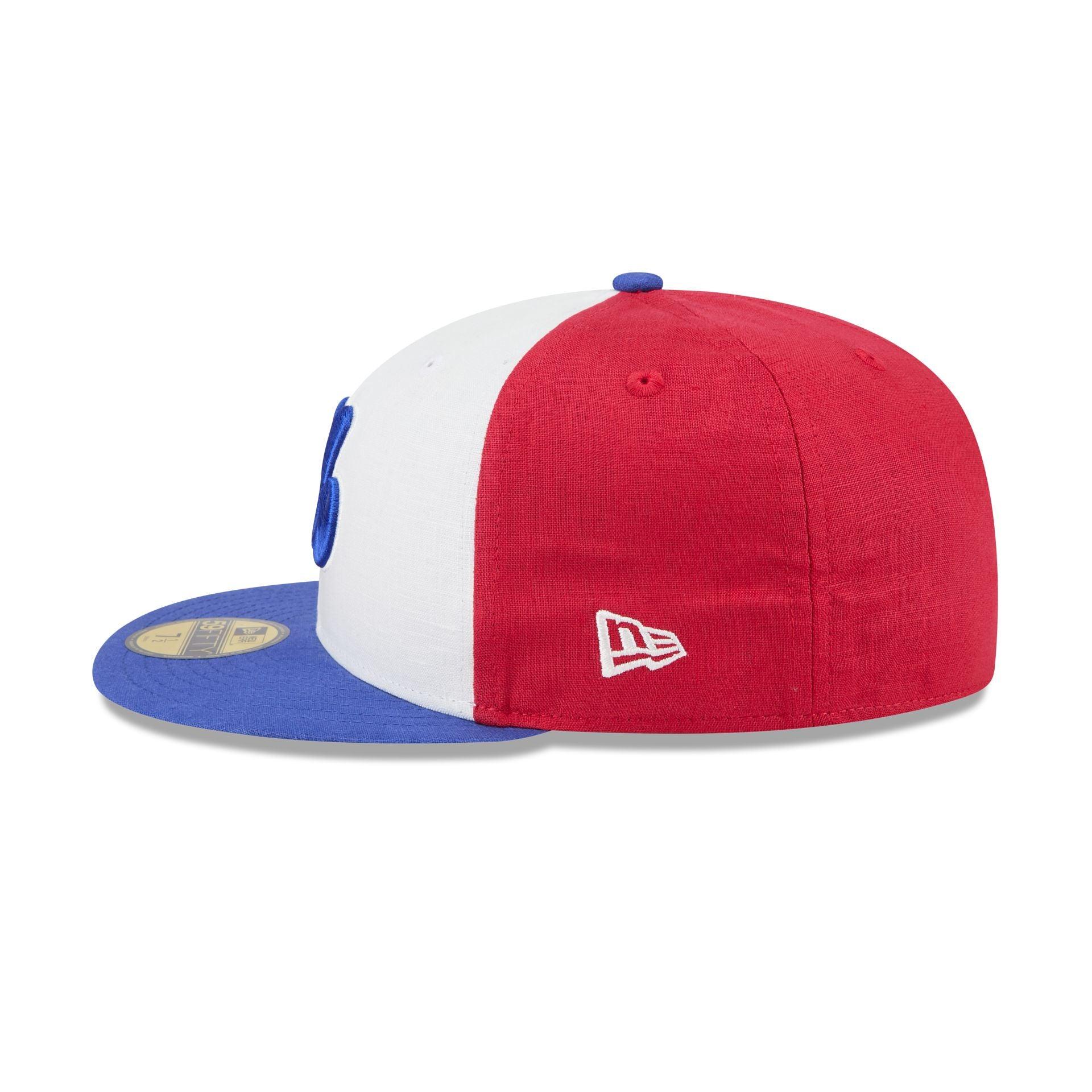 Team Linen Montreal Expos 59FIFTY Fitted Hat Male Product Image