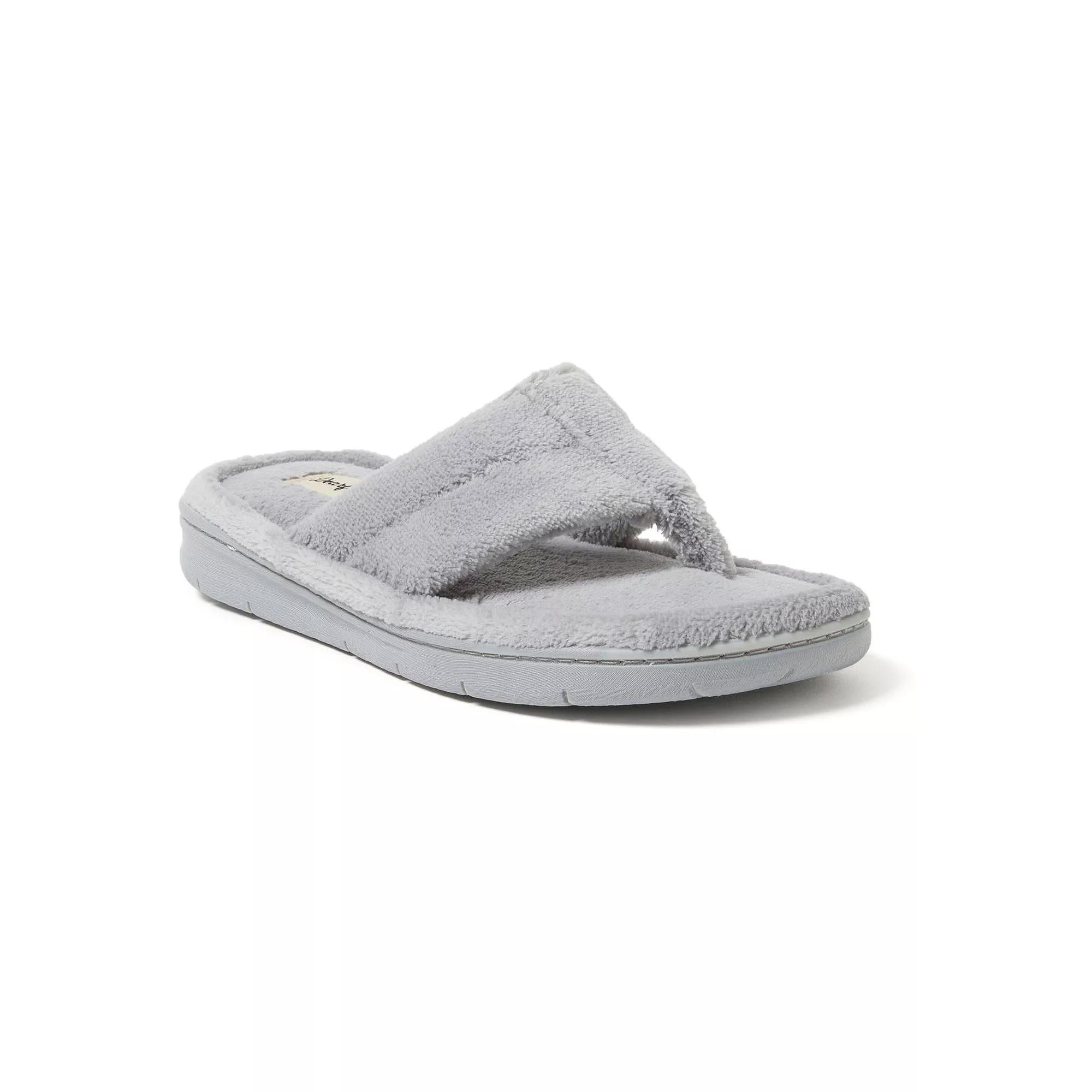 Women's Dearfoams Wrenley Terry Thong Slippers,  Product Image