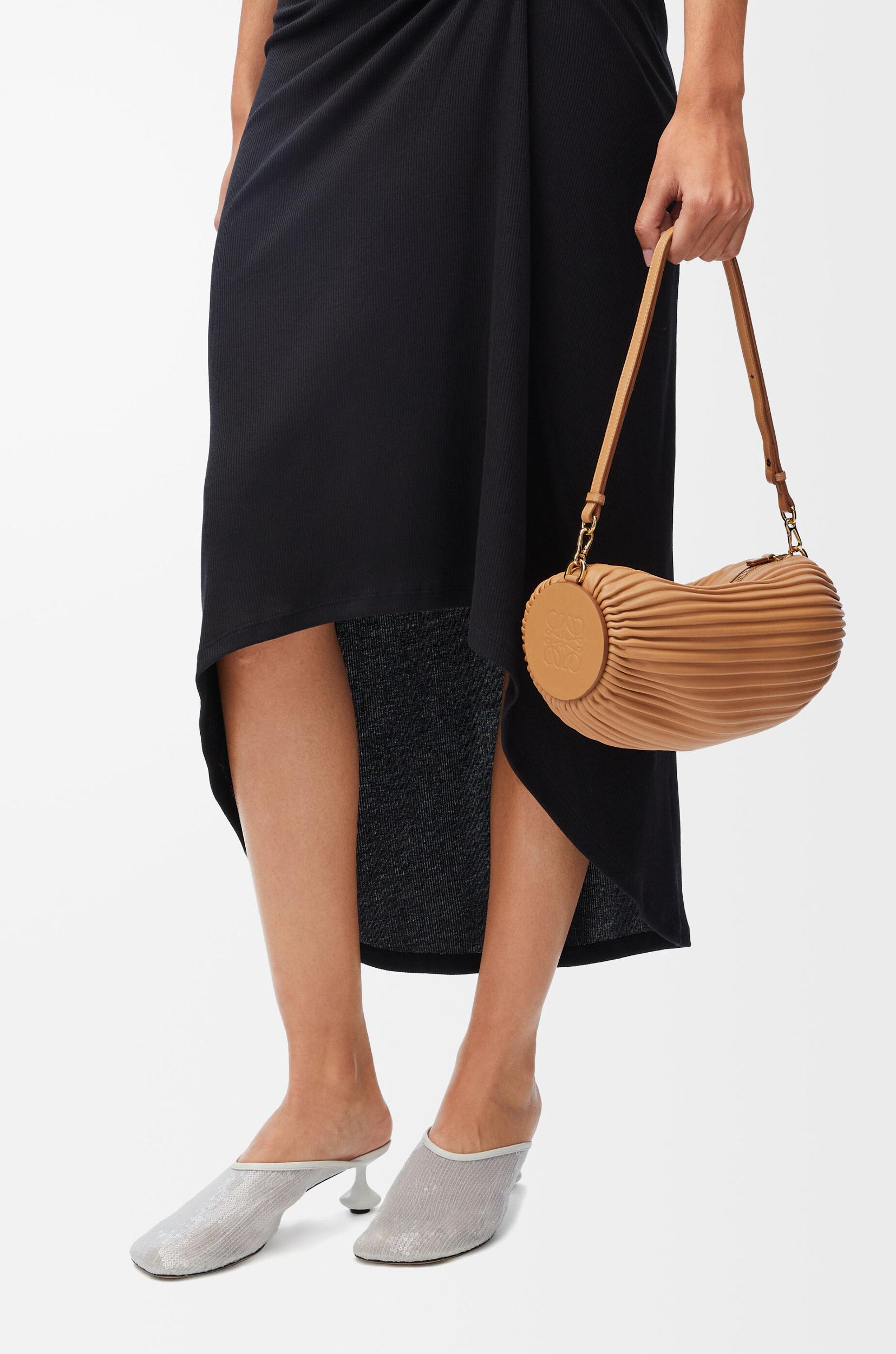 Bracelet Pouch in pleated nappa lambskin Product Image