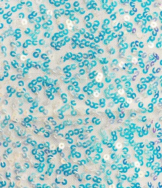 B. Darlin Halter Neck Open Back 3D Sequins Bodycon Dress Product Image