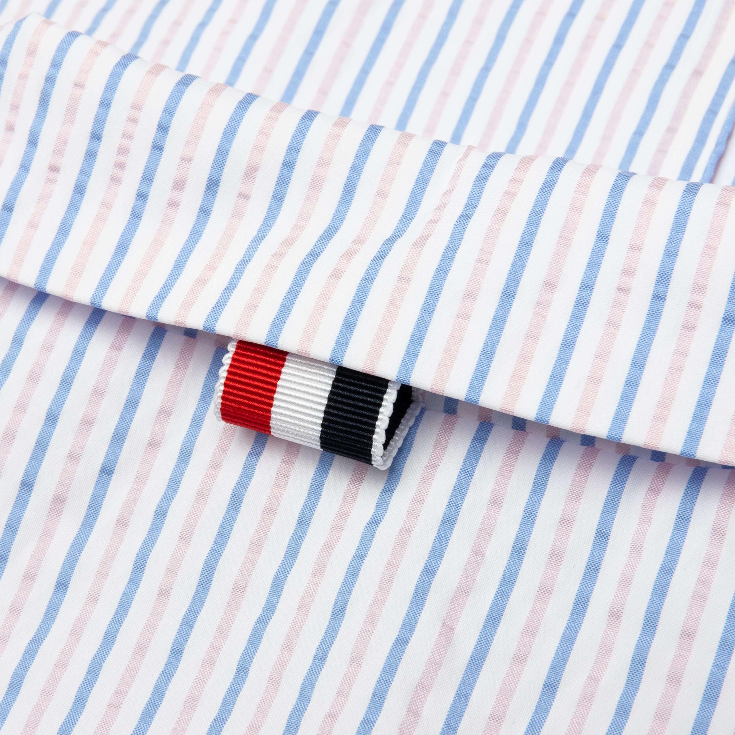 Seersucker Swim Shirt - Light Blue Male Product Image