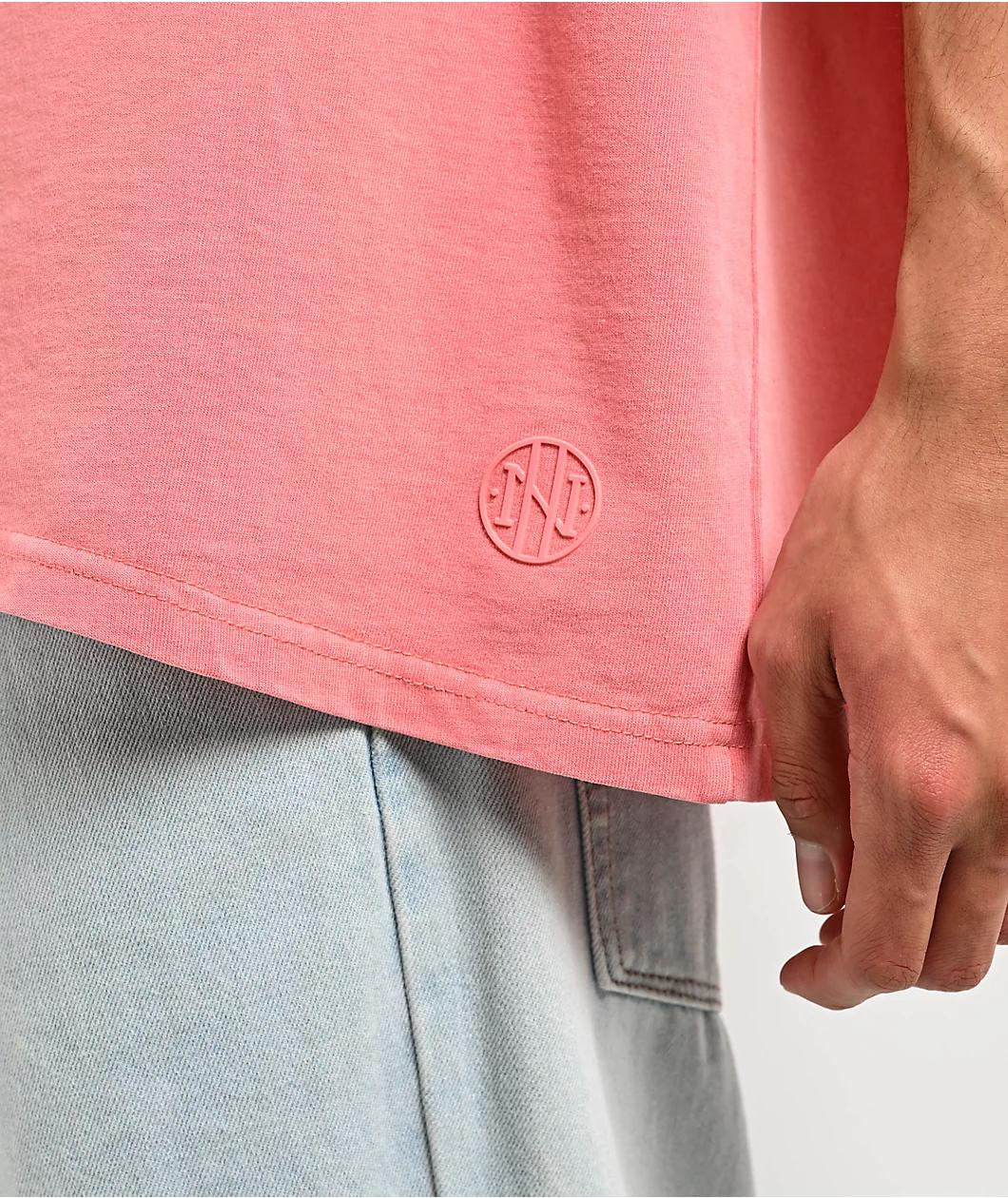 Ninth Hall Fundamentals Rose Oversized T-Shirt Product Image