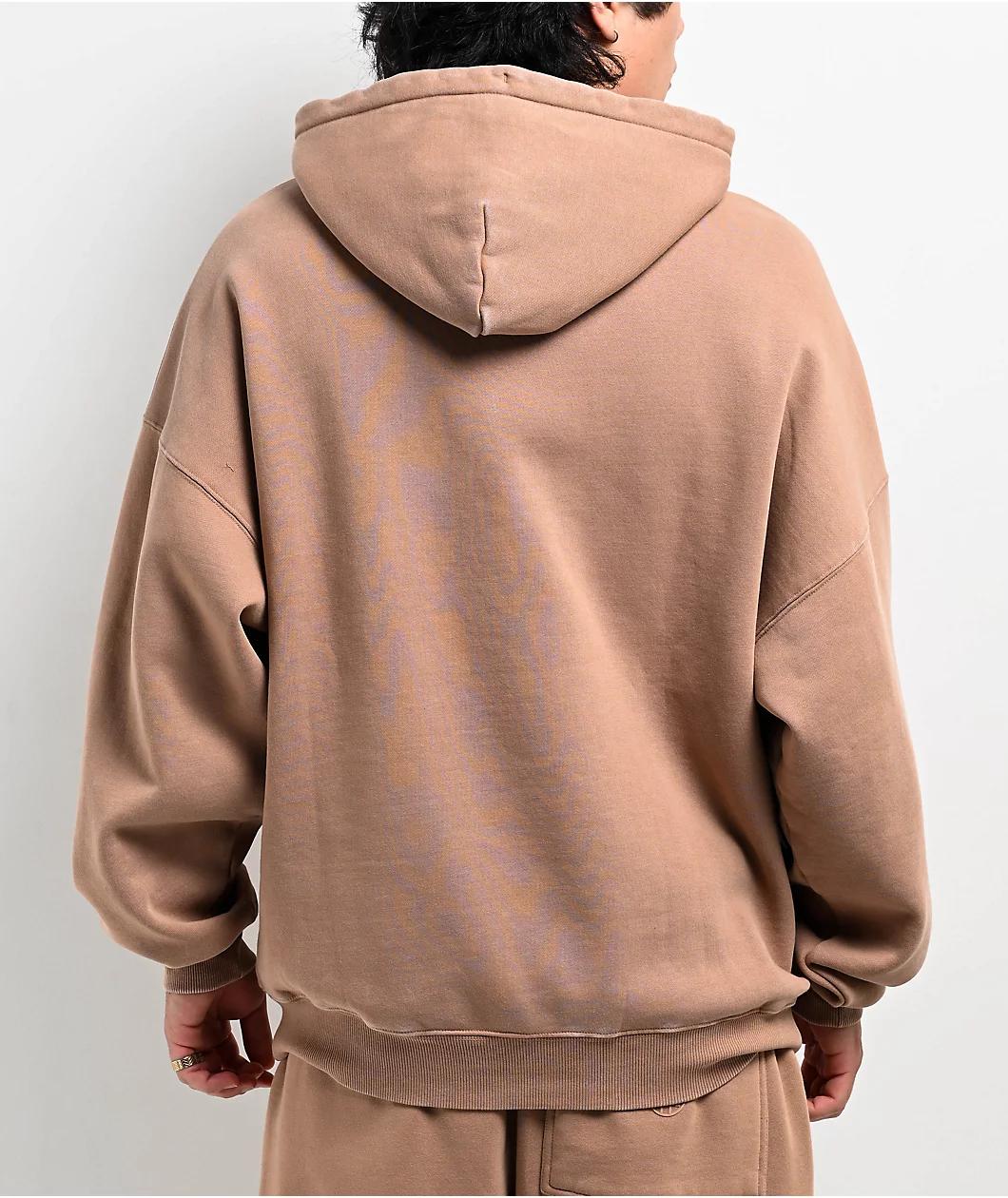 Ninth Hall Fundamentals Logo Chanterelle Oversized Hoodie Product Image