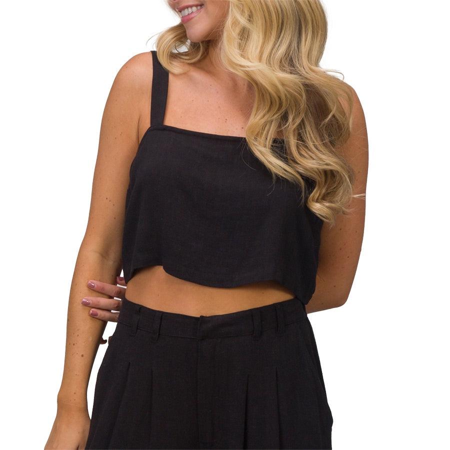 Tori Linen Tank Female Product Image